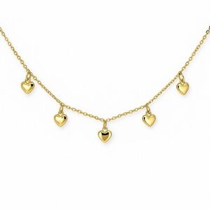 ⚜️💛 Gold Heart Charm Necklace